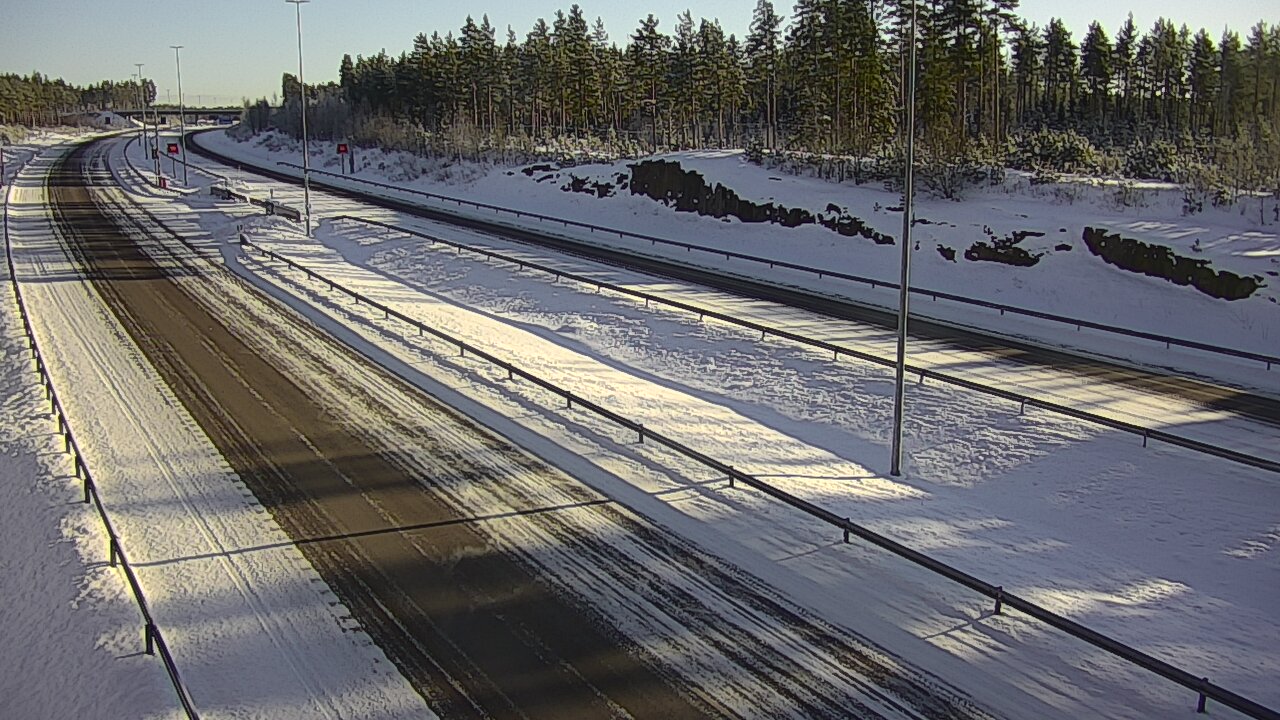Weather Camera Image Väg 7 Vederlax, Vaalimaan tunneli, suuaukko öst, Virolahti, Kymenlaakso