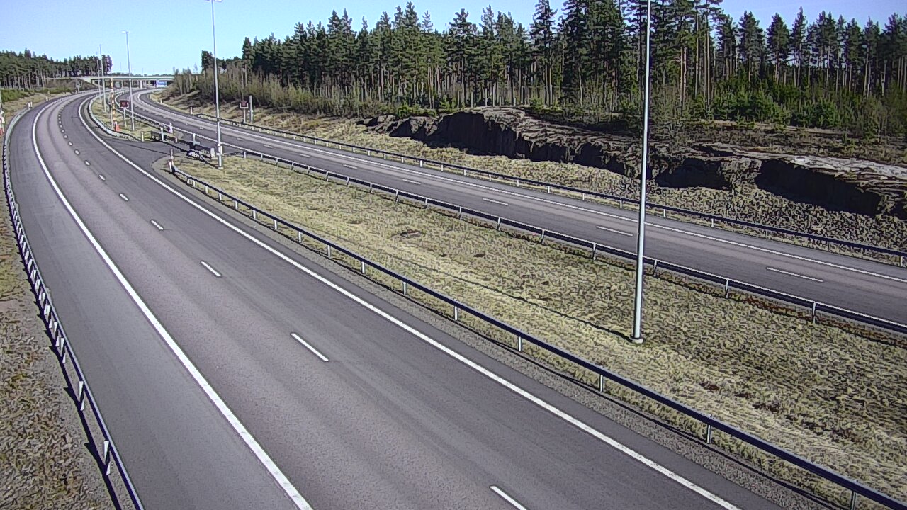 Kelikamerat Kuva Tie 7 Virolahti, Vaalimaan tunneli, suuaukko itä, Virolahti, Kymenlaakso