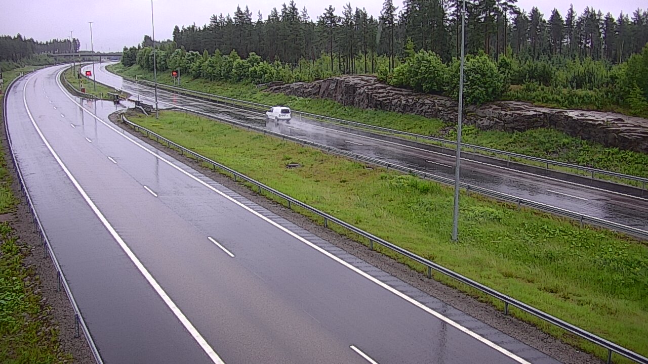 Weather Camera Image Väg 7 Vederlax, Vaalimaan tunneli, suuaukko öst, Virolahti, Kymenlaakso