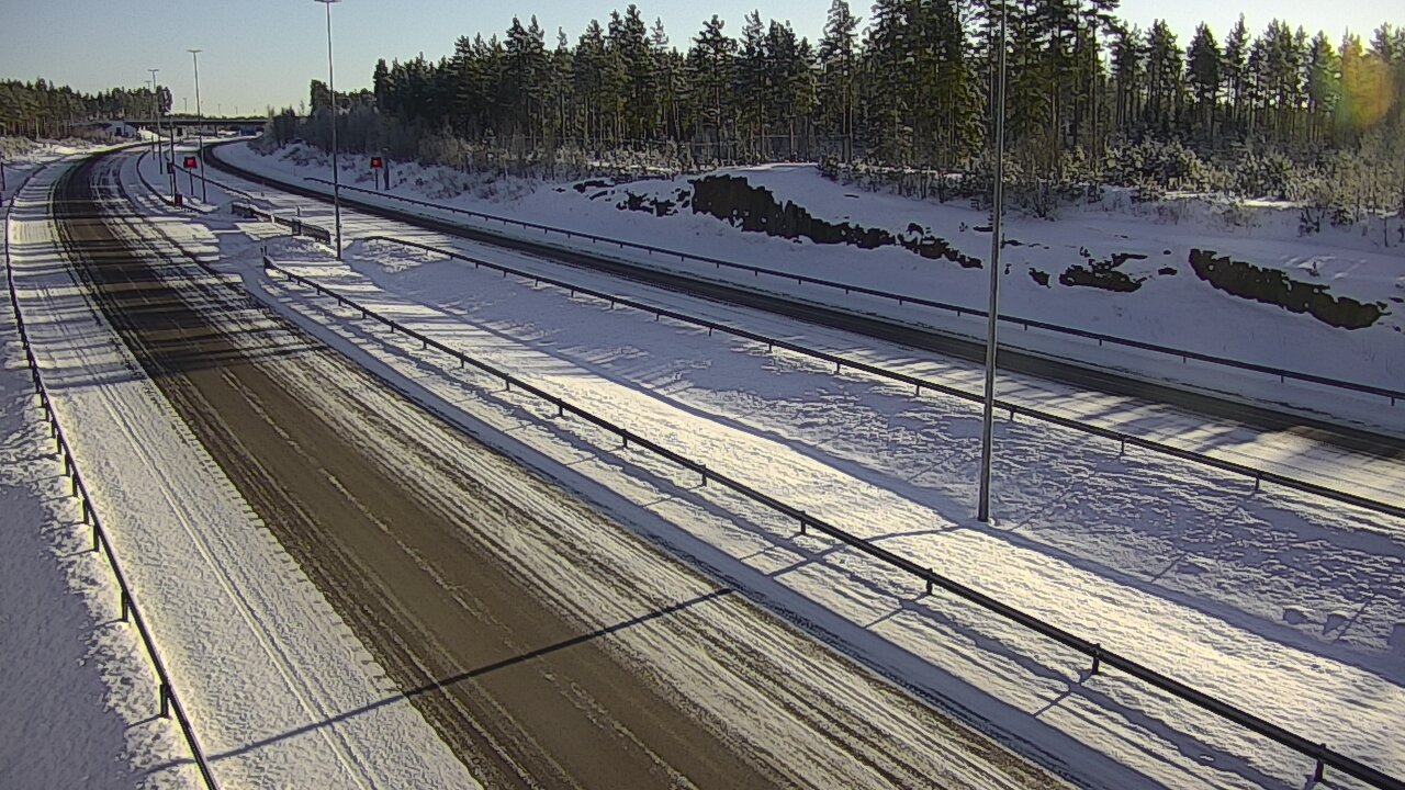 Weather Camera Image Väg 7 Vederlax, Vaalimaan tunneli, suuaukko öst, Virolahti, Kymenlaakso