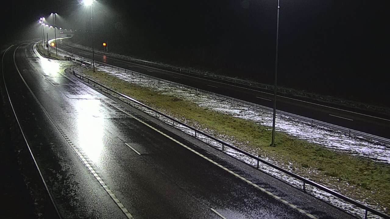 Weather Camera Image Väg 7 Vederlax, Vaalimaan tunneli, suuaukko öst, Virolahti, Kymenlaakso