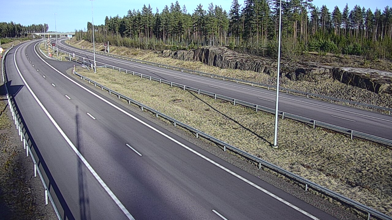 Kelikamerat Kuva Tie 7 Virolahti, Vaalimaan tunneli, suuaukko itä, Virolahti, Kymenlaakso