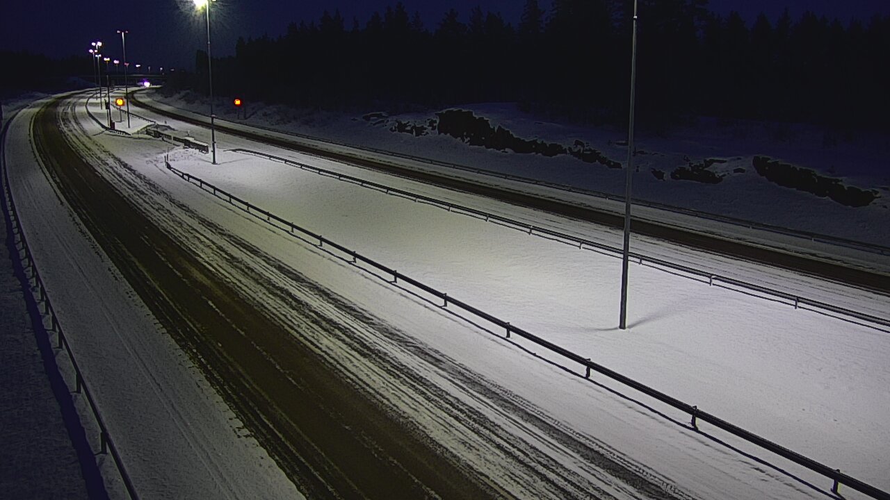 Weather Camera Image Väg 7 Vederlax, Vaalimaan tunneli, suuaukko öst, Virolahti, Kymenlaakso