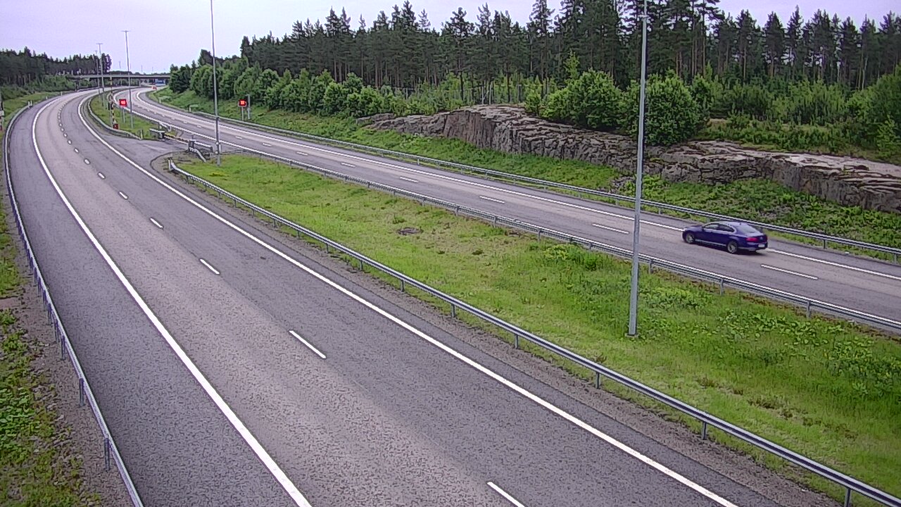 Kelikamerat Kuva Tie 7 Virolahti, Vaalimaan tunneli, suuaukko itä, Virolahti, Kymenlaakso