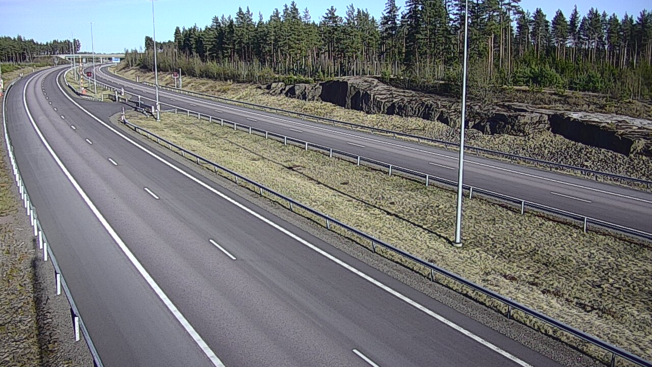 Kelikamerat Kuva Tie 7 Virolahti, Vaalimaan tunneli, suuaukko itä, Virolahti, Kymenlaakso