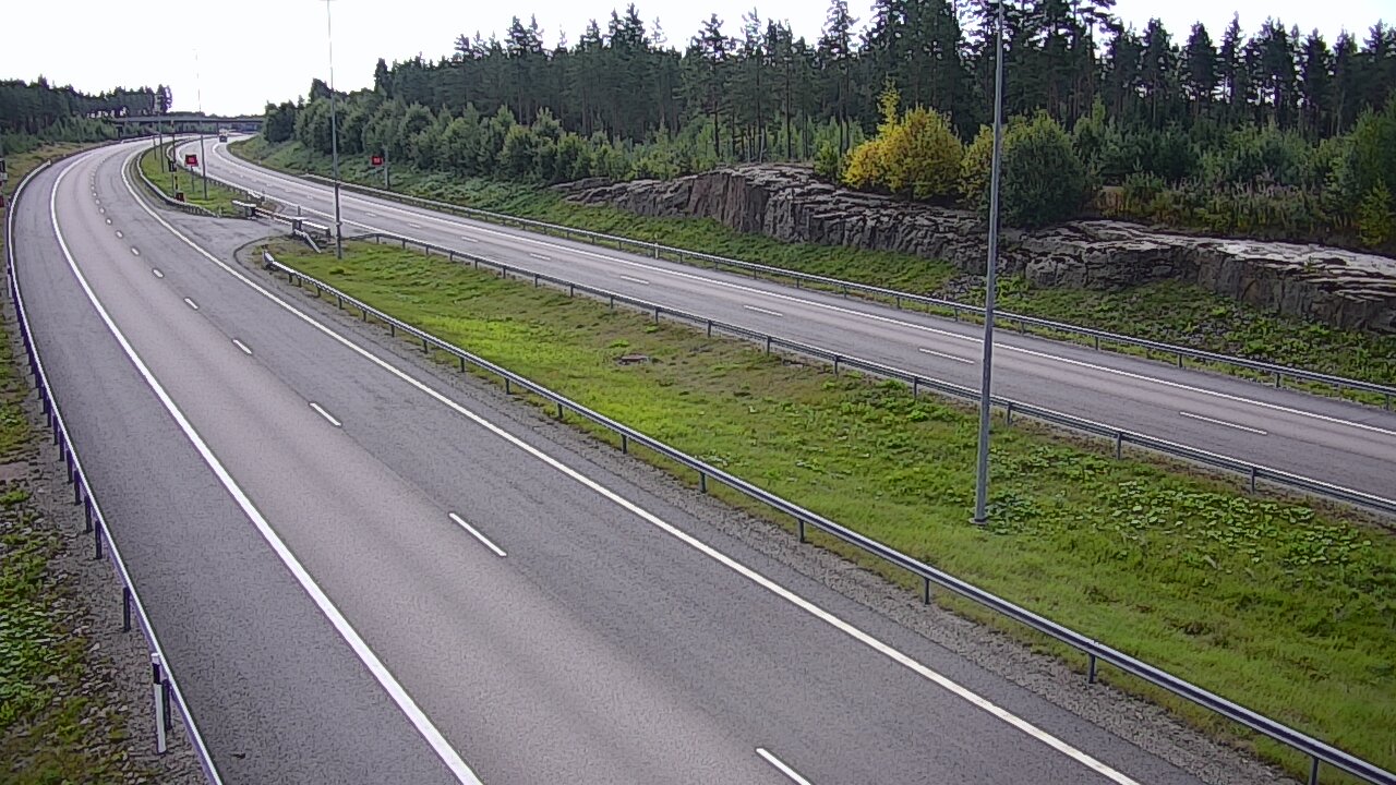 Weather Camera Image Road 7 Virolahti, Vaalimaan tunneli, suuaukko west, Virolahti, Kymenlaakso