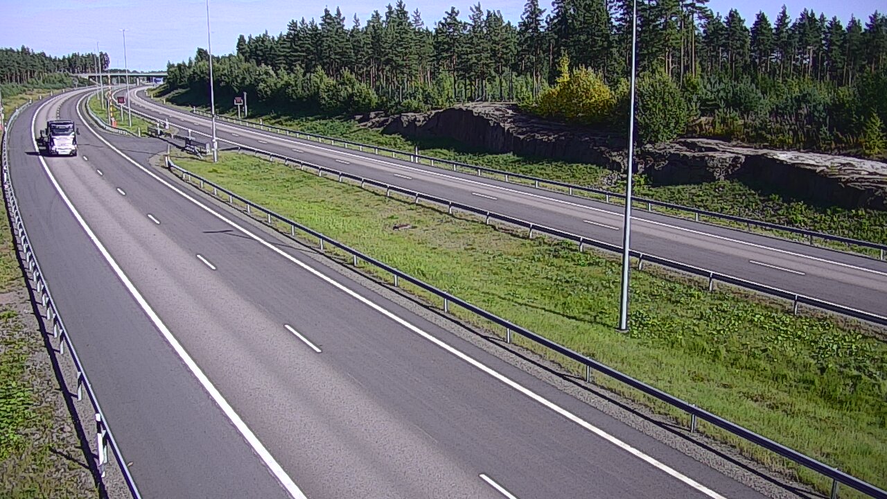 Kelikamerat Kuva Tie 7 Virolahti, Vaalimaan tunneli, suuaukko itä, Virolahti, Kymenlaakso