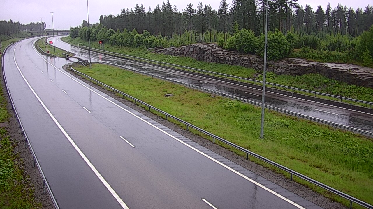 Weather Camera Image Väg 7 Vederlax, Vaalimaan tunneli, suuaukko öst, Virolahti, Kymenlaakso