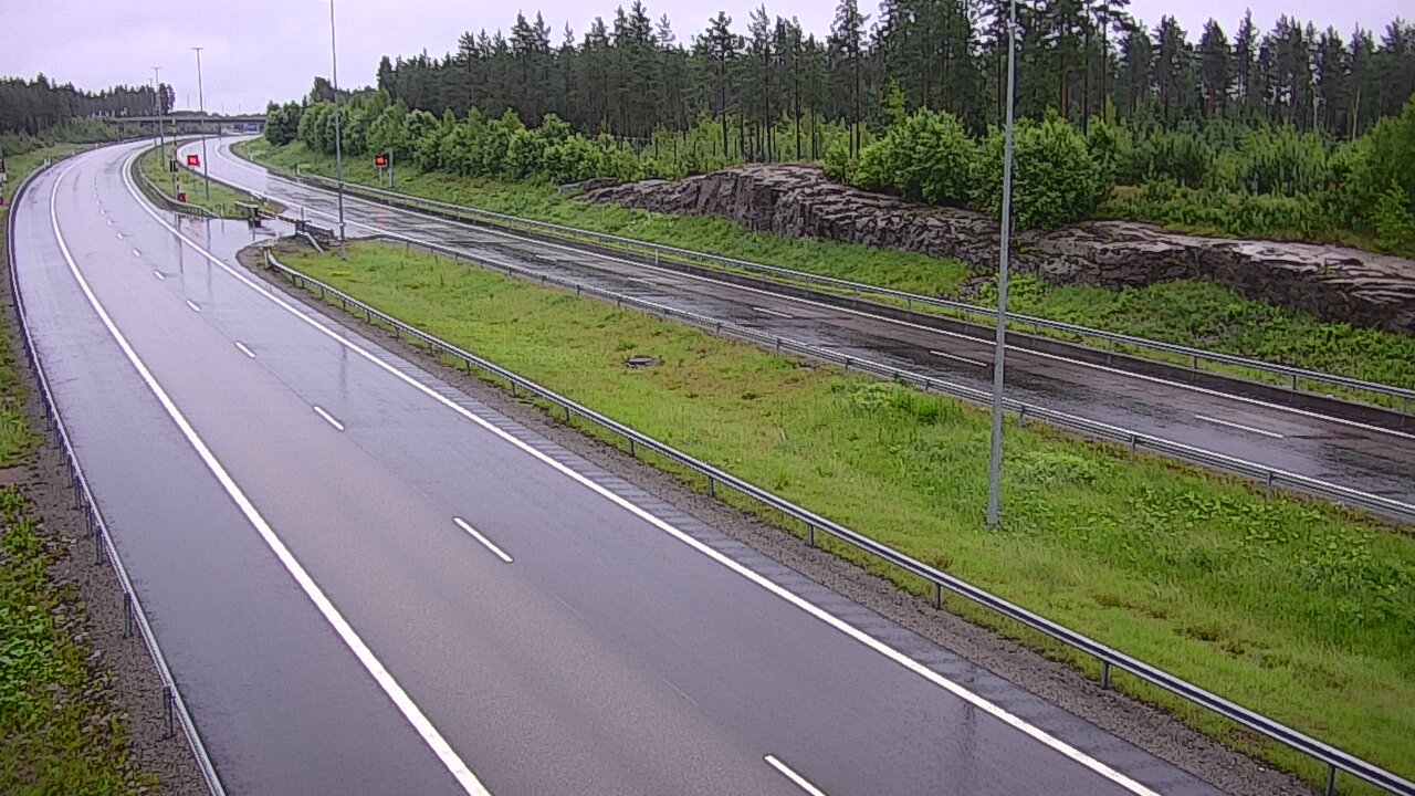 Weather Camera Image Väg 7 Vederlax, Vaalimaan tunneli, suuaukko öst, Virolahti, Kymenlaakso