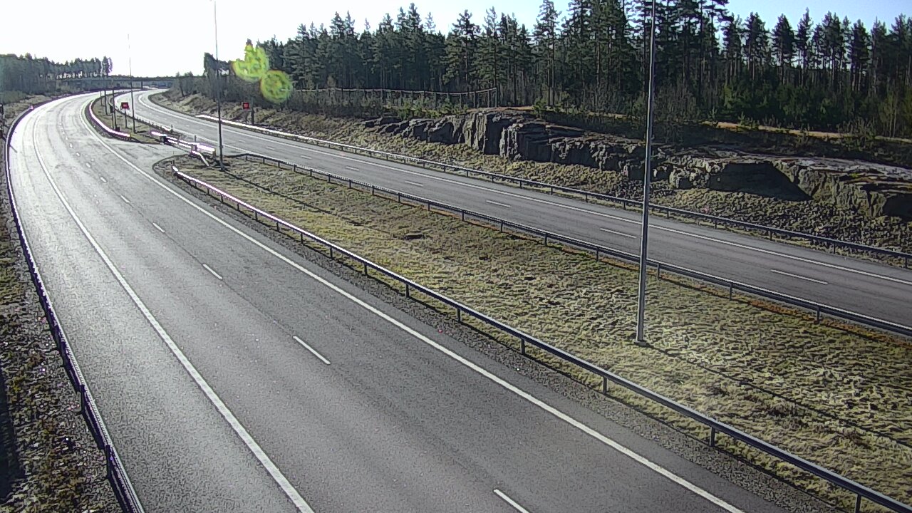 Kelikamerat Kuva Tie 7 Virolahti, Vaalimaan tunneli, suuaukko itä, Virolahti, Kymenlaakso