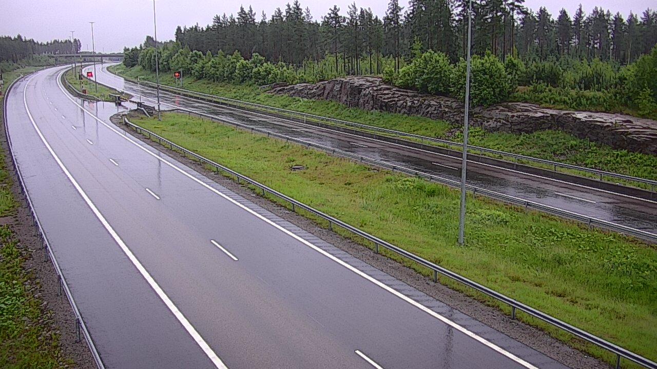 Weather Camera Image Väg 7 Vederlax, Vaalimaan tunneli, suuaukko öst, Virolahti, Kymenlaakso