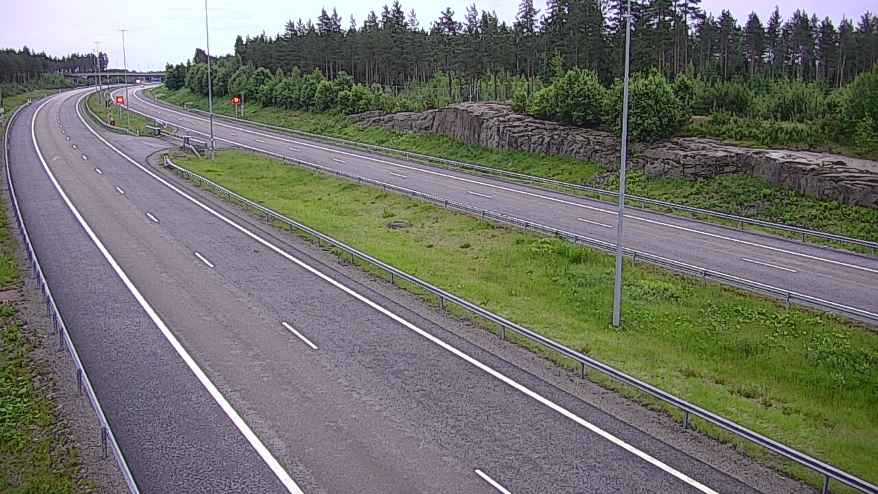 Kelikamerat Kuva Tie 7 Virolahti, Vaalimaan tunneli, suuaukko itä, Virolahti, Kymenlaakso