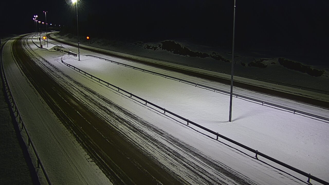 Weather Camera Image Väg 7 Vederlax, Vaalimaan tunneli, suuaukko öst, Virolahti, Kymenlaakso