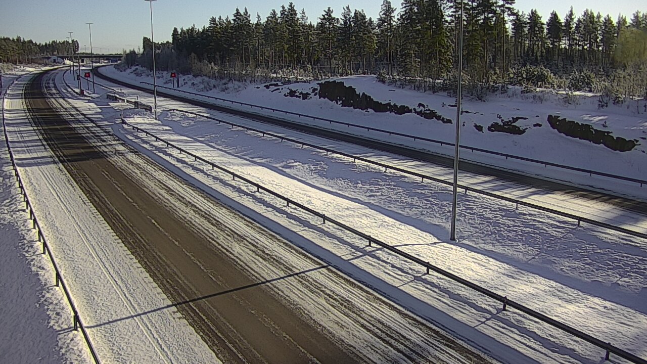Weather Camera Image Väg 7 Vederlax, Vaalimaan tunneli, suuaukko öst, Virolahti, Kymenlaakso