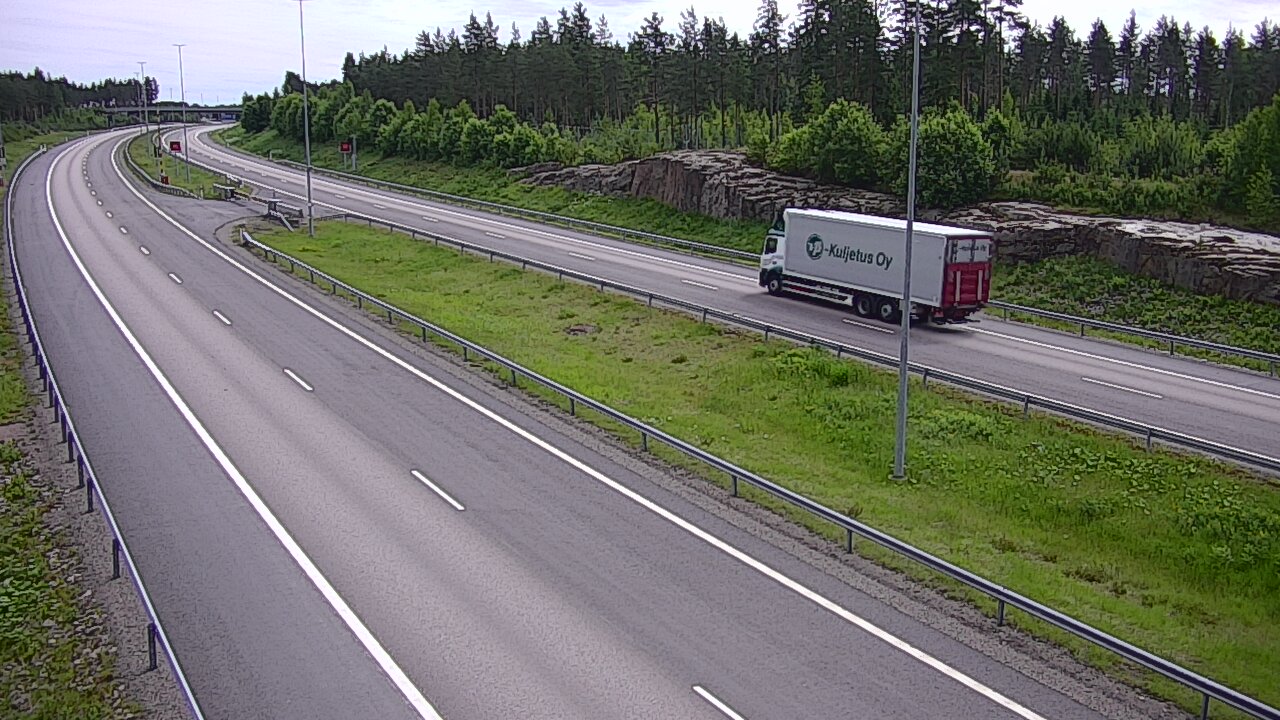 Kelikamerat Kuva Tie 7 Virolahti, Vaalimaan tunneli, suuaukko itä, Virolahti, Kymenlaakso