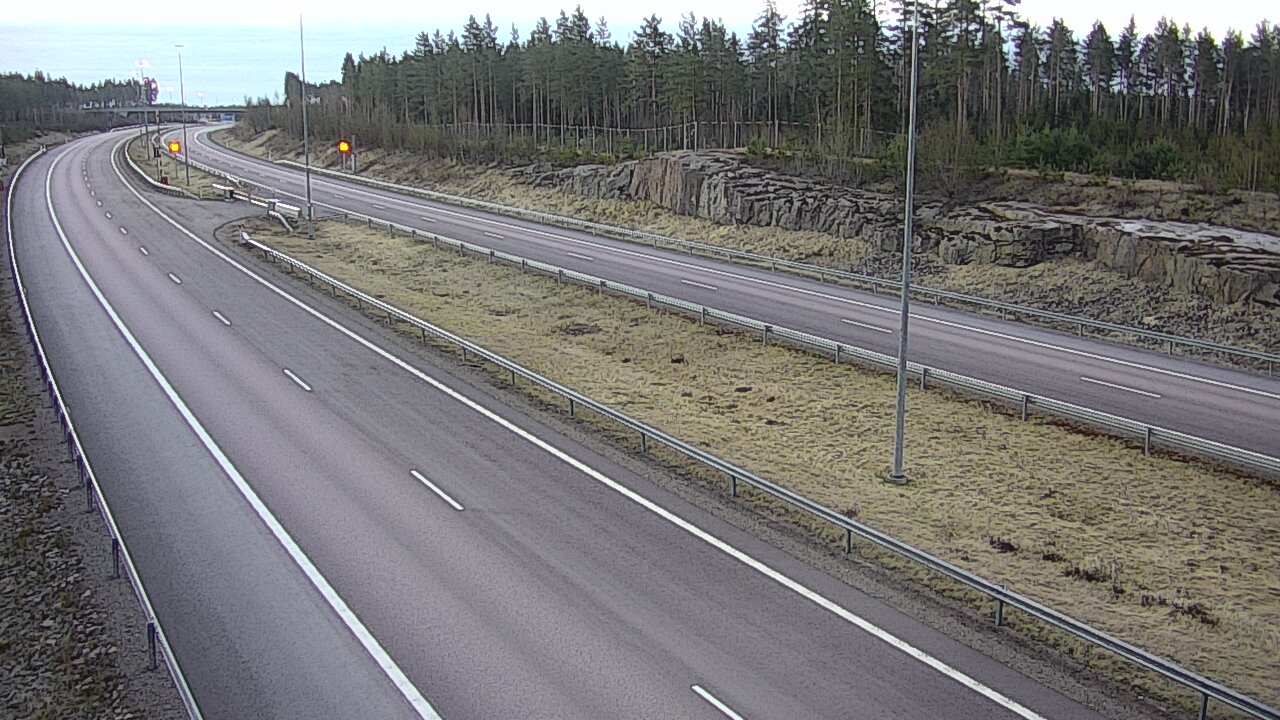 Kelikamerat Kuva Tie 7 Virolahti, Vaalimaan tunneli, suuaukko itä, Virolahti, Kymenlaakso