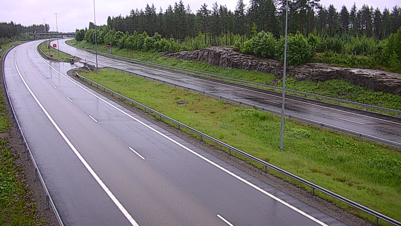 Weather Camera Image Väg 7 Vederlax, Vaalimaan tunneli, suuaukko öst, Virolahti, Kymenlaakso