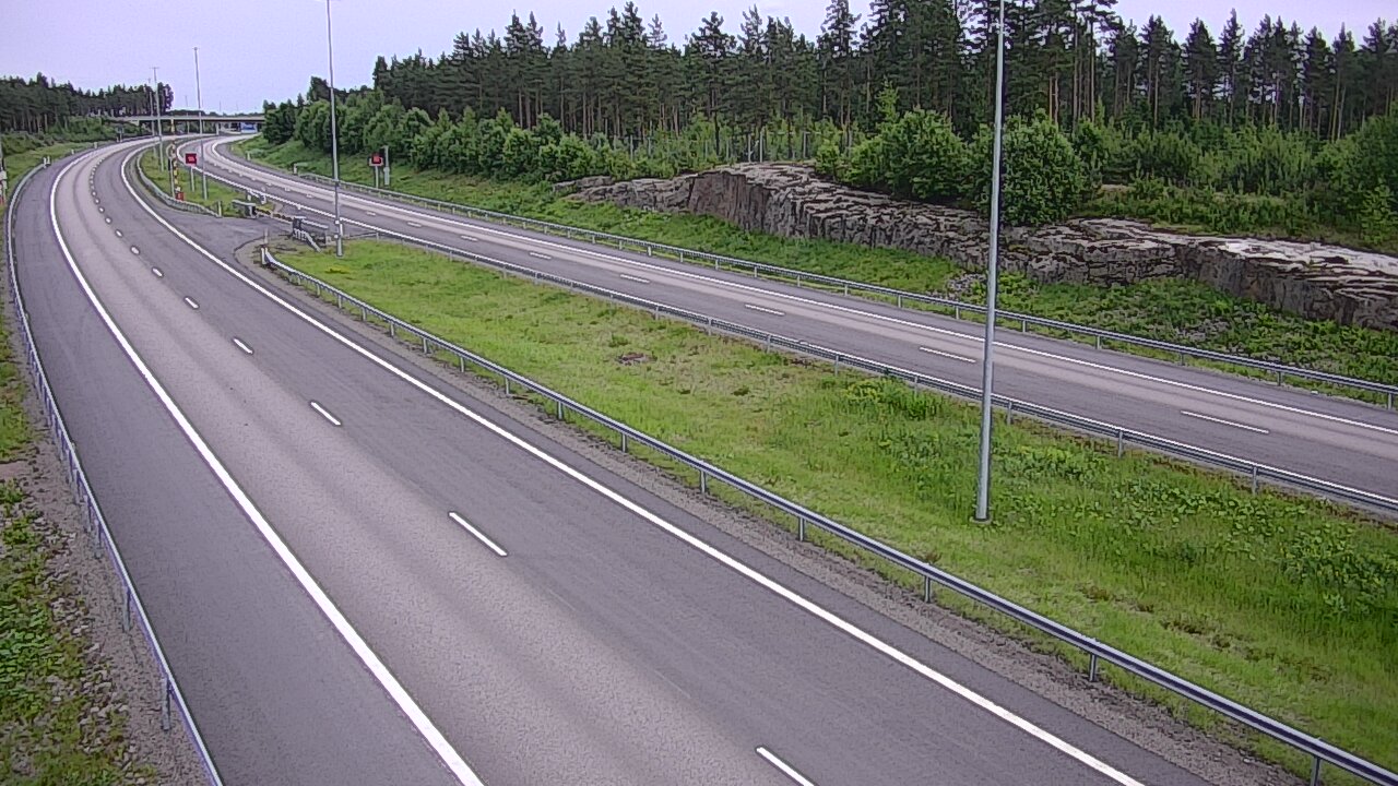 Kelikamerat Kuva Tie 7 Virolahti, Vaalimaan tunneli, suuaukko itä, Virolahti, Kymenlaakso
