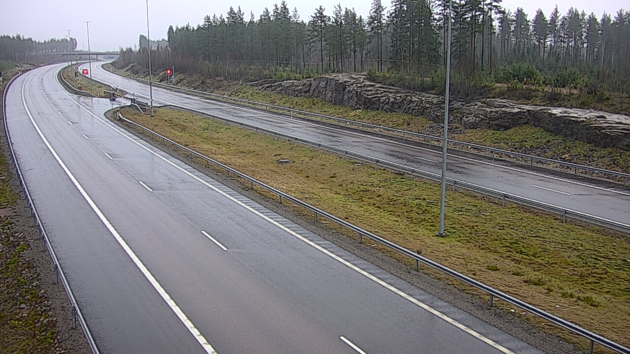 Weather Camera Image Väg 7 Vederlax, Vaalimaan tunneli, suuaukko öst, Virolahti, Kymenlaakso