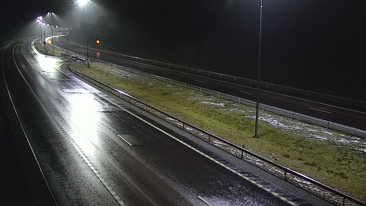 Weather Camera Image Väg 7 Vederlax, Vaalimaan tunneli, suuaukko öst, Virolahti, Kymenlaakso