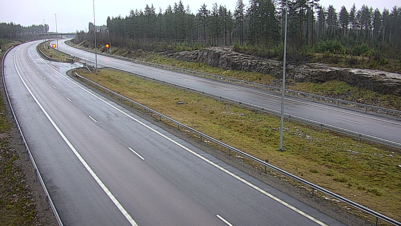 Weather Camera Image Väg 7 Vederlax, Vaalimaan tunneli, suuaukko öst, Virolahti, Kymenlaakso