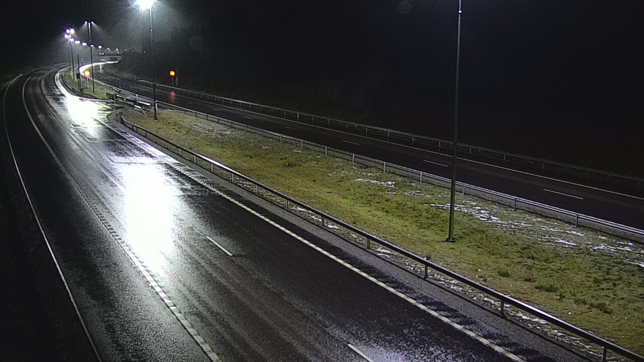 Weather Camera Image Väg 7 Vederlax, Vaalimaan tunneli, suuaukko öst, Virolahti, Kymenlaakso