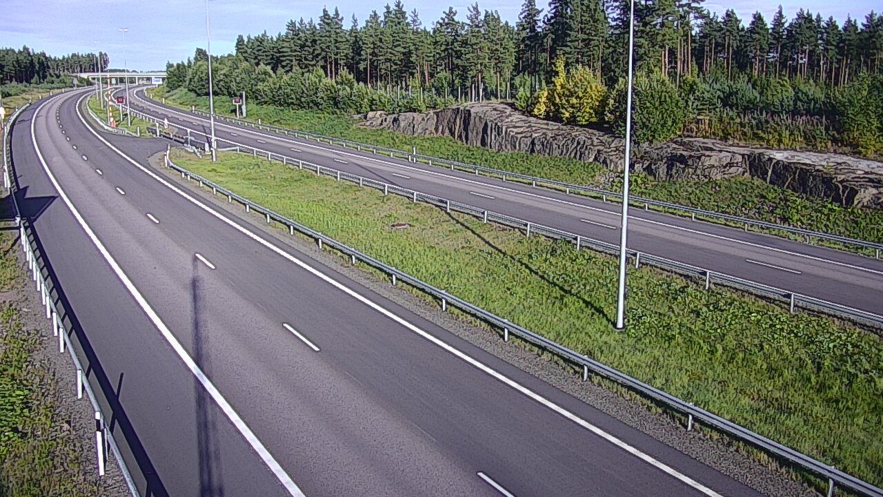 Kelikamerat Kuva Tie 7 Virolahti, Vaalimaan tunneli, suuaukko itä, Virolahti, Kymenlaakso