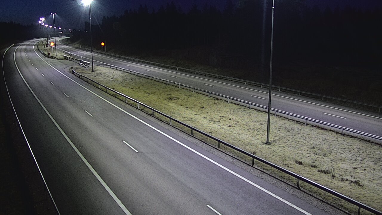 Weather Camera Image Road 7 Virolahti, Vaalimaan tunneli, suuaukko west, Virolahti, Kymenlaakso