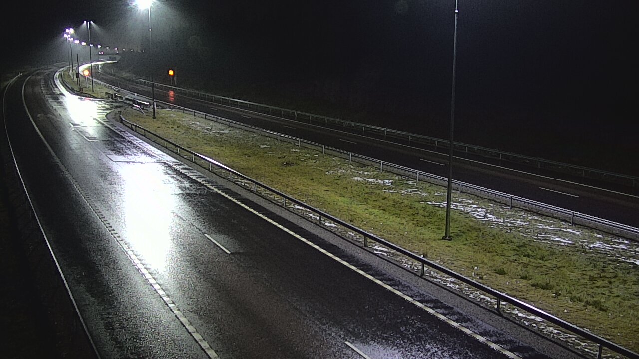 Weather Camera Image Väg 7 Vederlax, Vaalimaan tunneli, suuaukko öst, Virolahti, Kymenlaakso