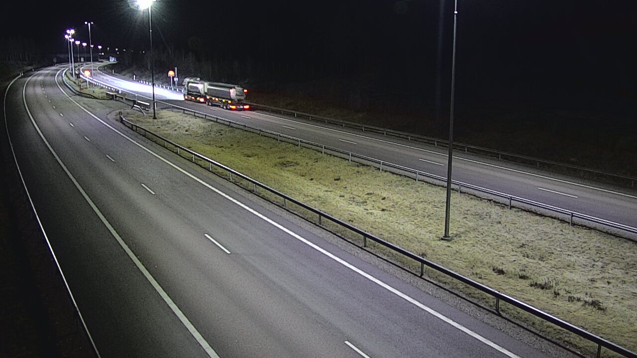 Weather Camera Image Road 7 Virolahti, Vaalimaan tunneli, suuaukko west, Virolahti, Kymenlaakso