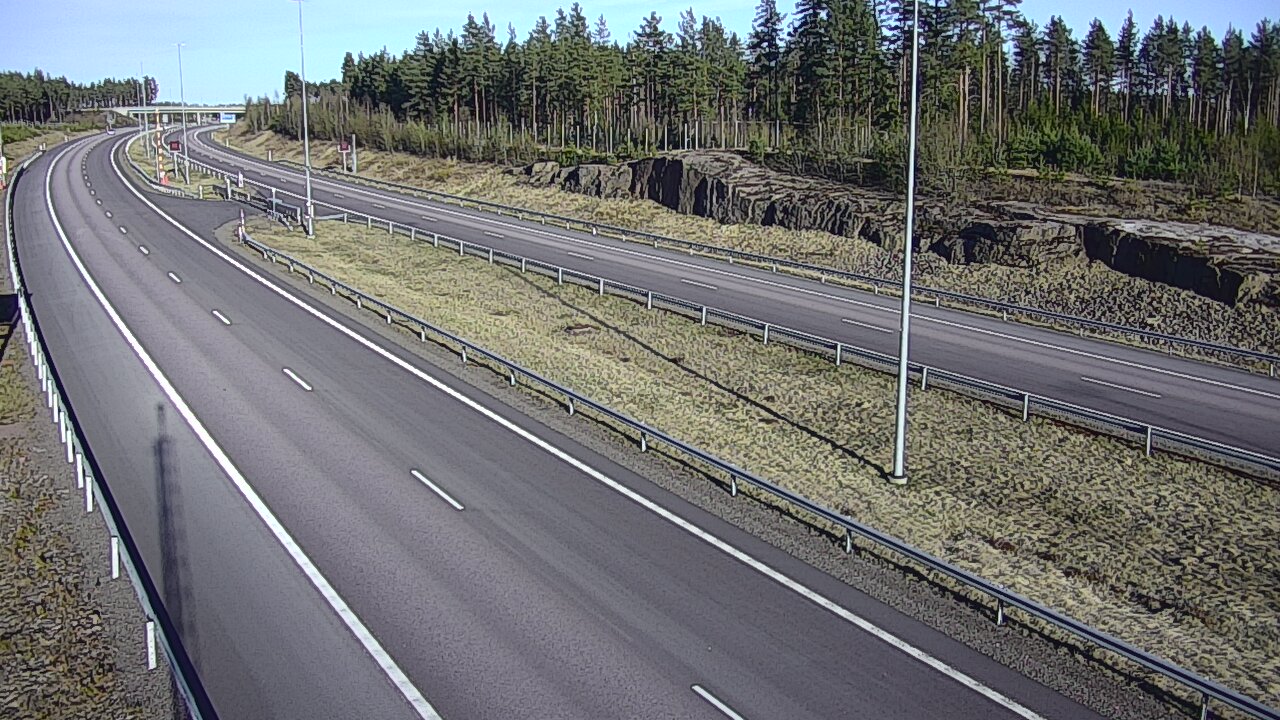 Kelikamerat Kuva Tie 7 Virolahti, Vaalimaan tunneli, suuaukko itä, Virolahti, Kymenlaakso