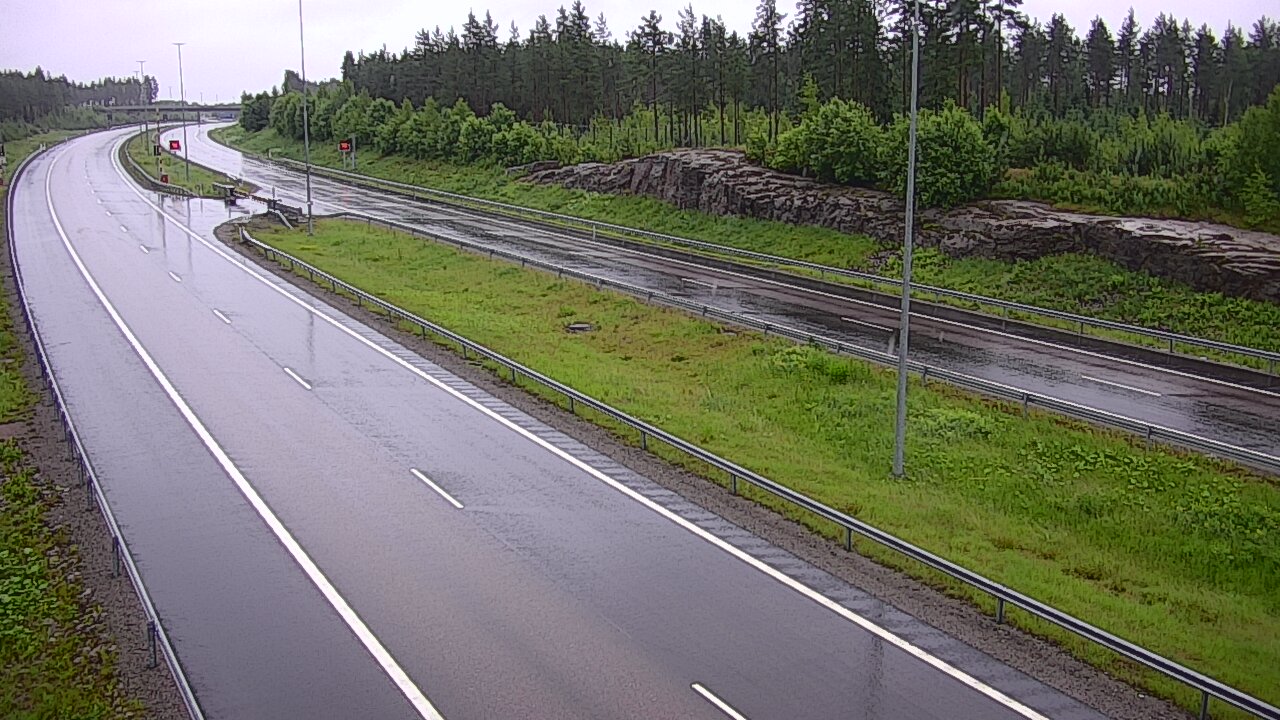 Weather Camera Image Väg 7 Vederlax, Vaalimaan tunneli, suuaukko öst, Virolahti, Kymenlaakso