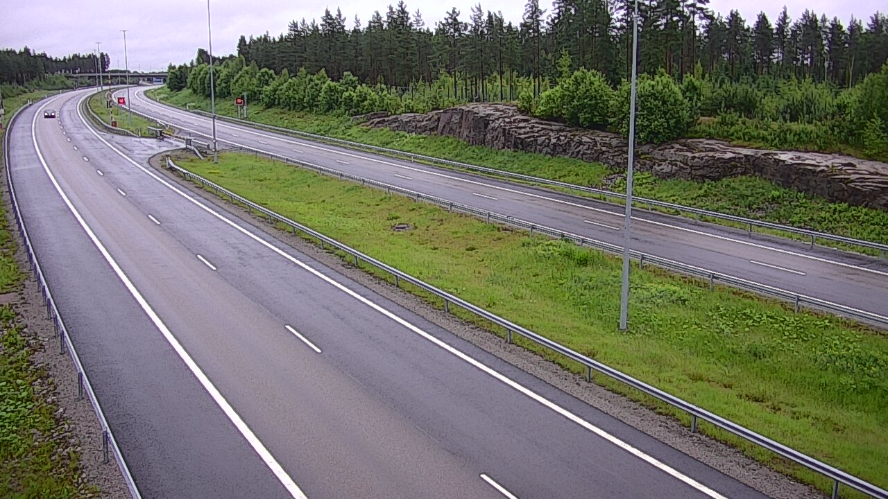 Weather Camera Image Väg 7 Vederlax, Vaalimaan tunneli, suuaukko öst, Virolahti, Kymenlaakso