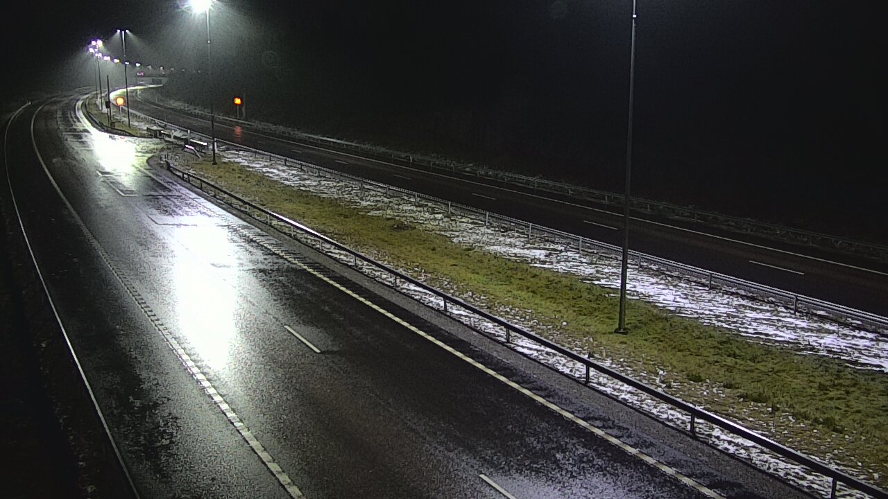 Weather Camera Image Väg 7 Vederlax, Vaalimaan tunneli, suuaukko öst, Virolahti, Kymenlaakso