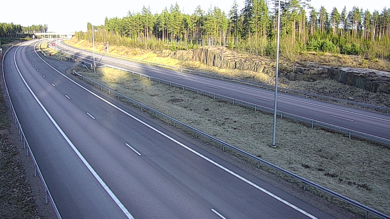 Kelikamerat Kuva Tie 7 Virolahti, Vaalimaan tunneli, suuaukko itä, Virolahti, Kymenlaakso