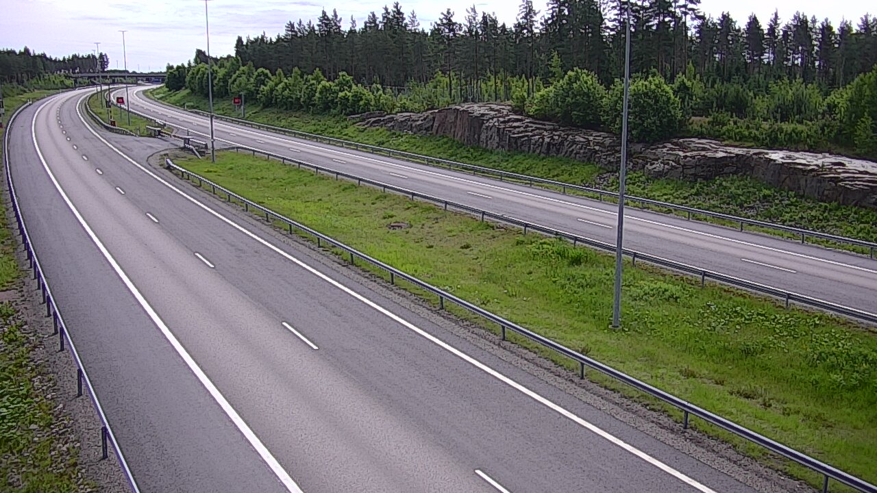 Kelikamerat Kuva Tie 7 Virolahti, Vaalimaan tunneli, suuaukko itä, Virolahti, Kymenlaakso