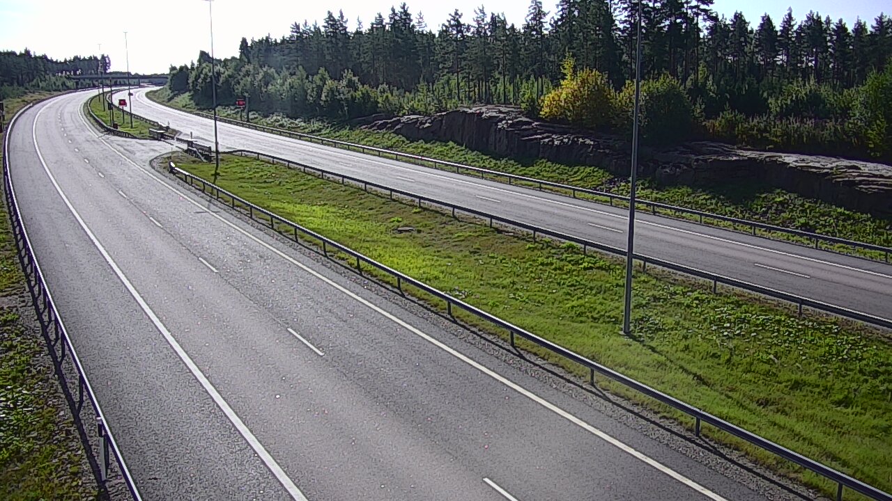 Weather Camera Image Road 7 Virolahti, Vaalimaan tunneli, suuaukko west, Virolahti, Kymenlaakso