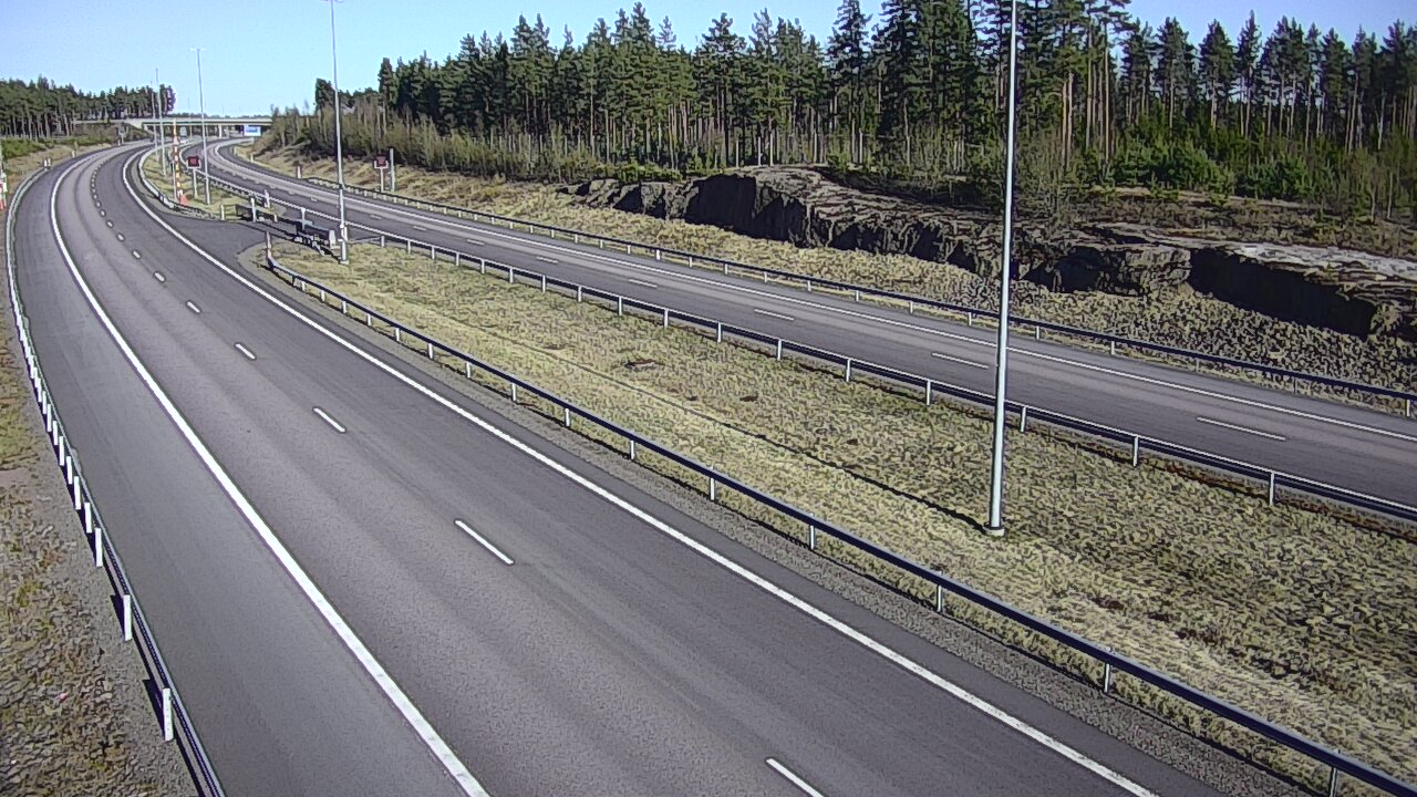 Kelikamerat Kuva Tie 7 Virolahti, Vaalimaan tunneli, suuaukko itä, Virolahti, Kymenlaakso
