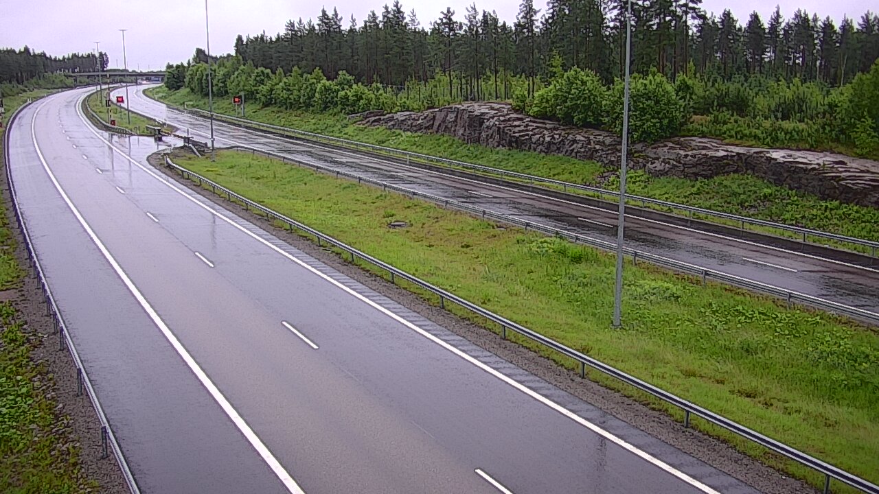 Weather Camera Image Väg 7 Vederlax, Vaalimaan tunneli, suuaukko öst, Virolahti, Kymenlaakso