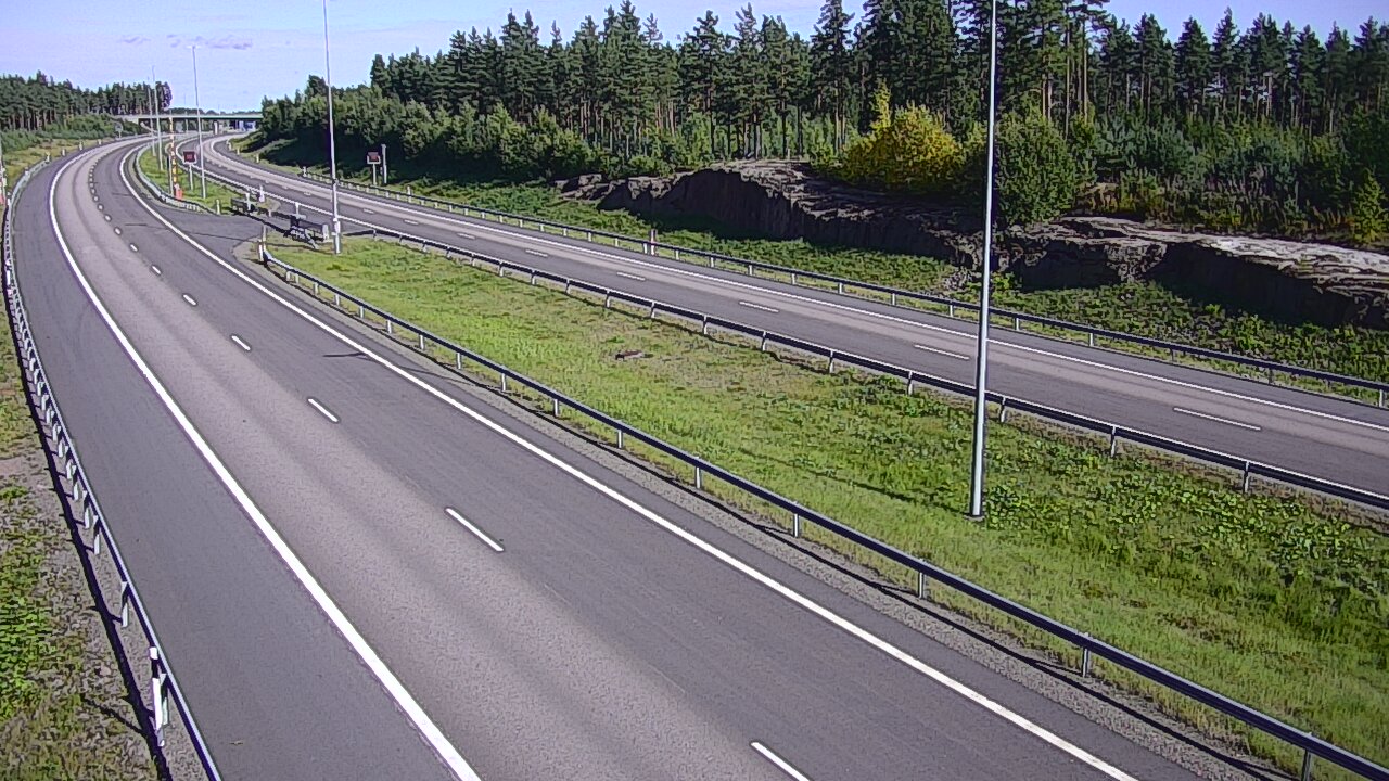 Kelikamerat Kuva Tie 7 Virolahti, Vaalimaan tunneli, suuaukko itä, Virolahti, Kymenlaakso