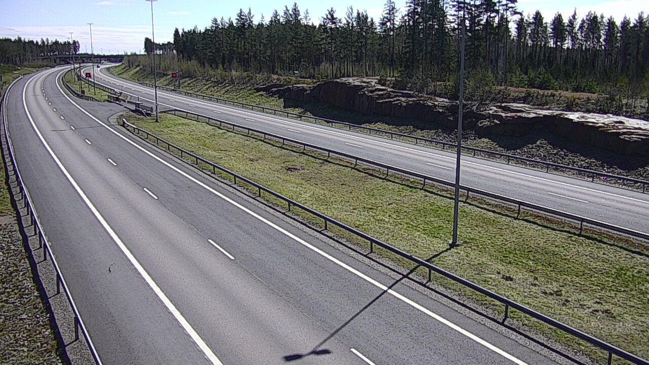 Weather Camera Image Road 7 Virolahti, Vaalimaan tunneli, suuaukko west, Virolahti, Kymenlaakso