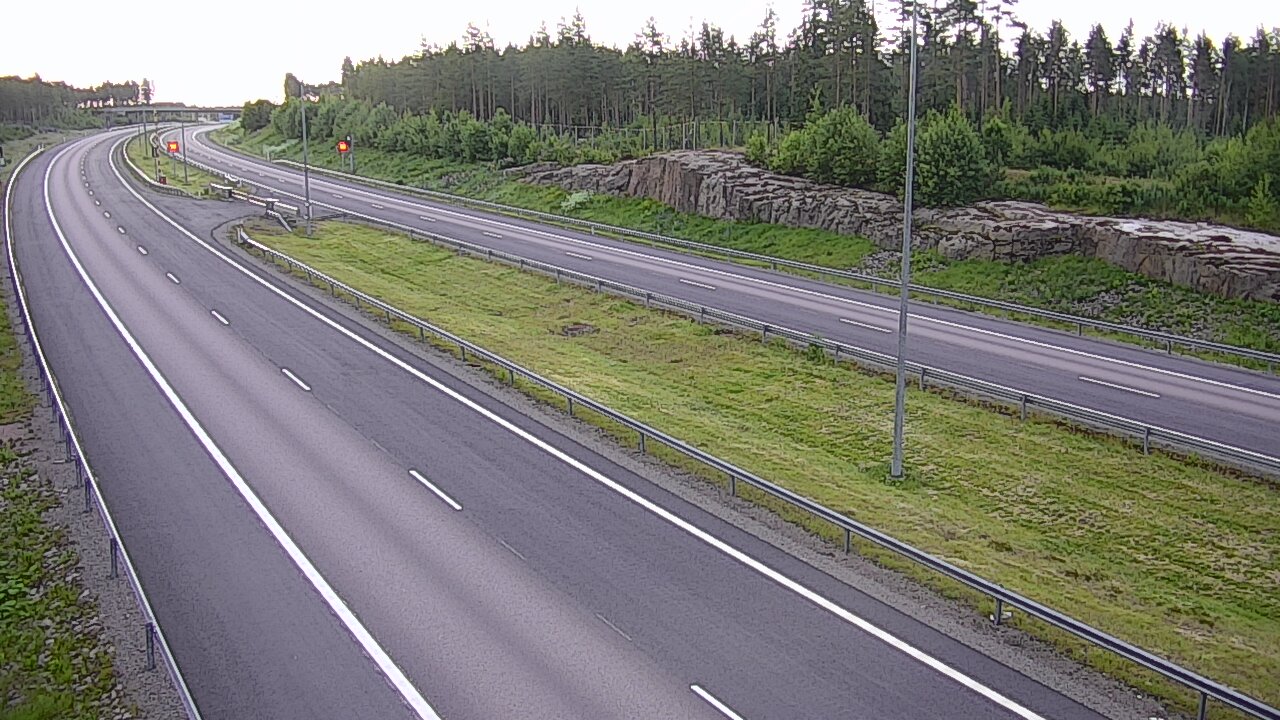 Weather Camera Image Väg 7 Vederlax, Vaalimaan tunneli, suuaukko öst, Virolahti, Kymenlaakso
