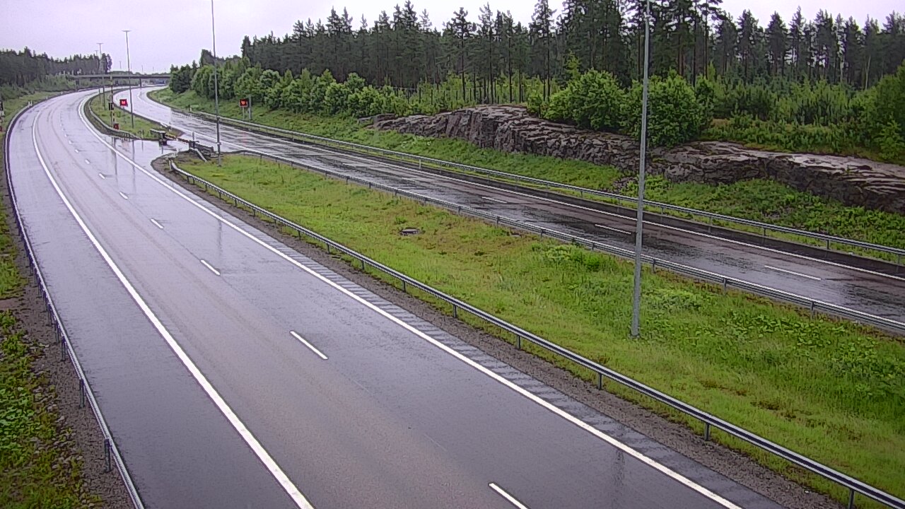 Weather Camera Image Väg 7 Vederlax, Vaalimaan tunneli, suuaukko öst, Virolahti, Kymenlaakso