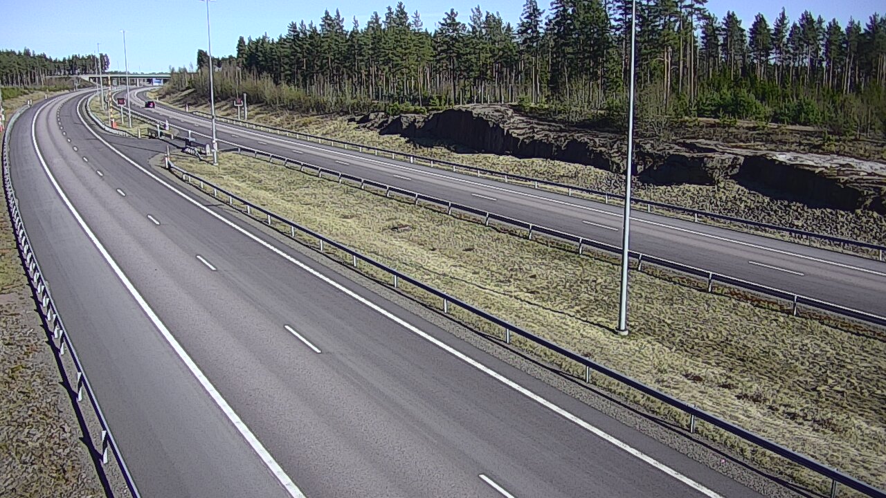 Kelikamerat Kuva Tie 7 Virolahti, Vaalimaan tunneli, suuaukko itä, Virolahti, Kymenlaakso