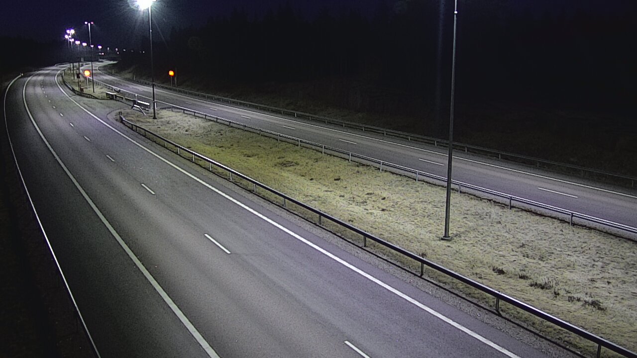 Weather Camera Image Road 7 Virolahti, Vaalimaan tunneli, suuaukko west, Virolahti, Kymenlaakso