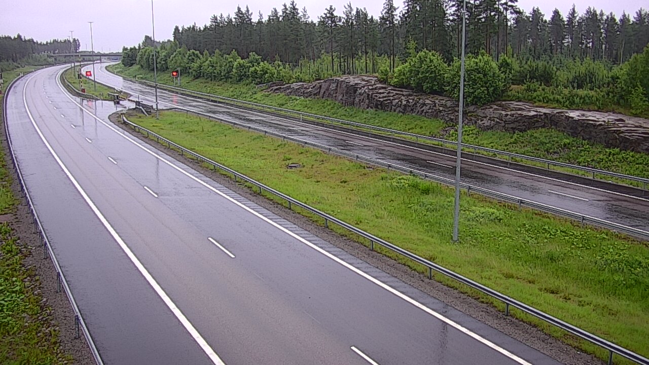 Kelikamerat Kuva Tie 7 Virolahti, Vaalimaan tunneli, suuaukko itä, Virolahti, Kymenlaakso