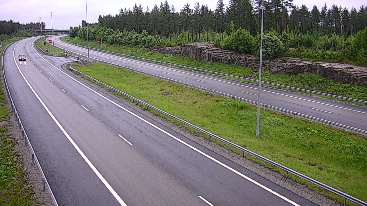 Weather Camera Image Väg 7 Vederlax, Vaalimaan tunneli, suuaukko öst, Virolahti, Kymenlaakso