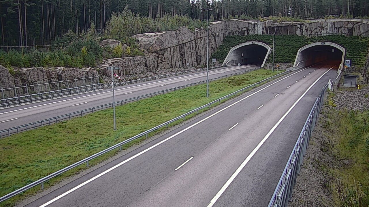 Kelikamerat Kuva Tie 7 Virolahti, Vaalimaan tunneli, suuaukko länsi, Virolahti, Kymenlaakso