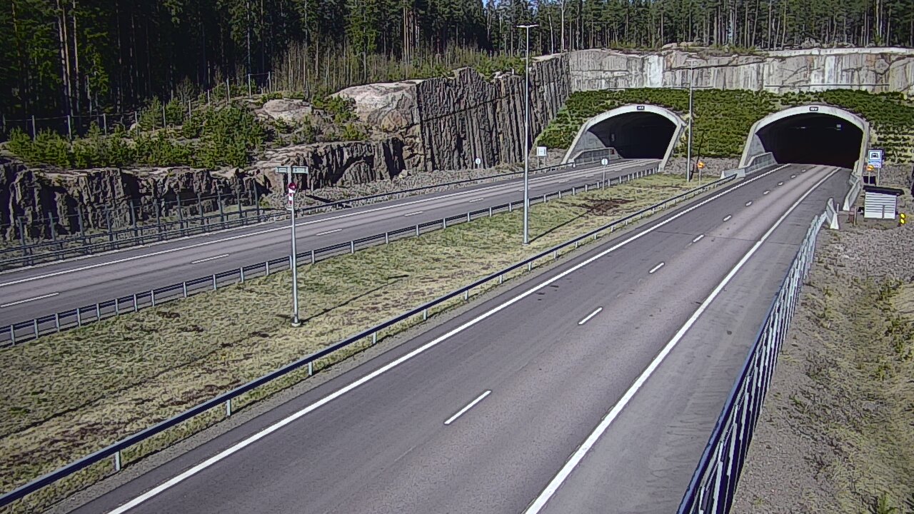 Kelikamerat Kuva Tie 7 Virolahti, Vaalimaan tunneli, suuaukko länsi, Virolahti, Kymenlaakso
