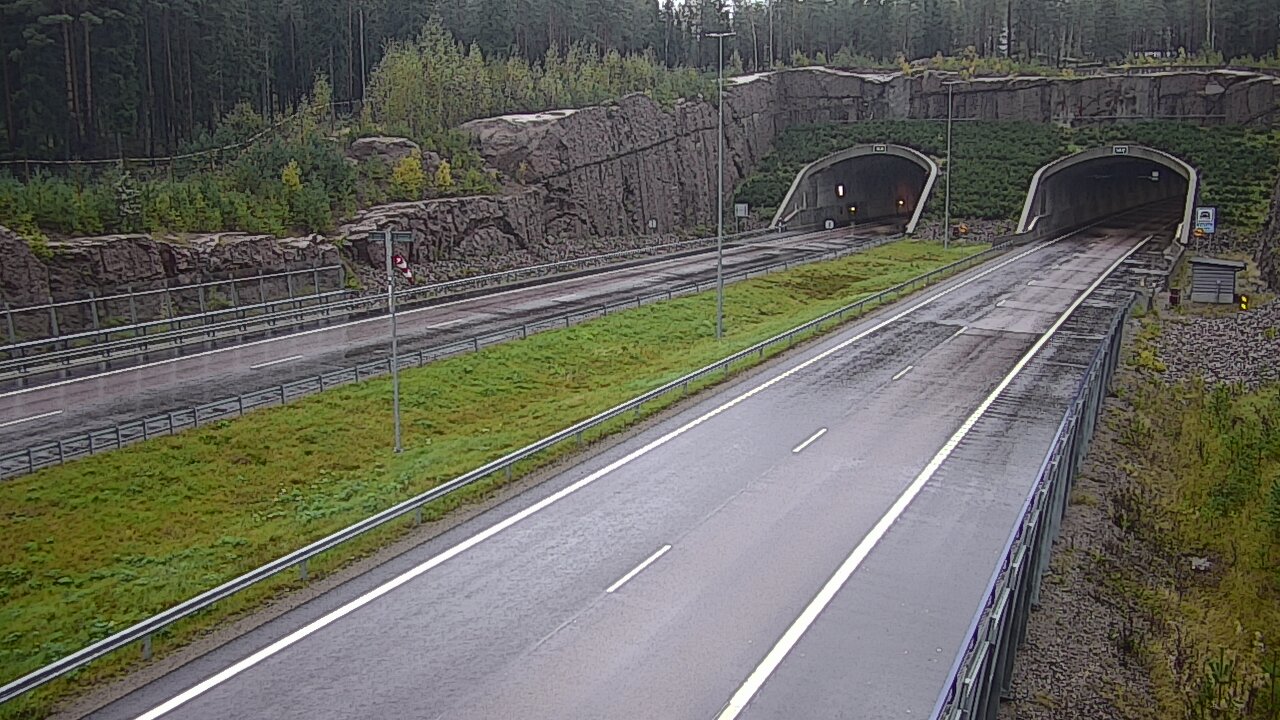 Kelikamerat Kuva Tie 7 Virolahti, Vaalimaan tunneli, suuaukko länsi, Virolahti, Kymenlaakso